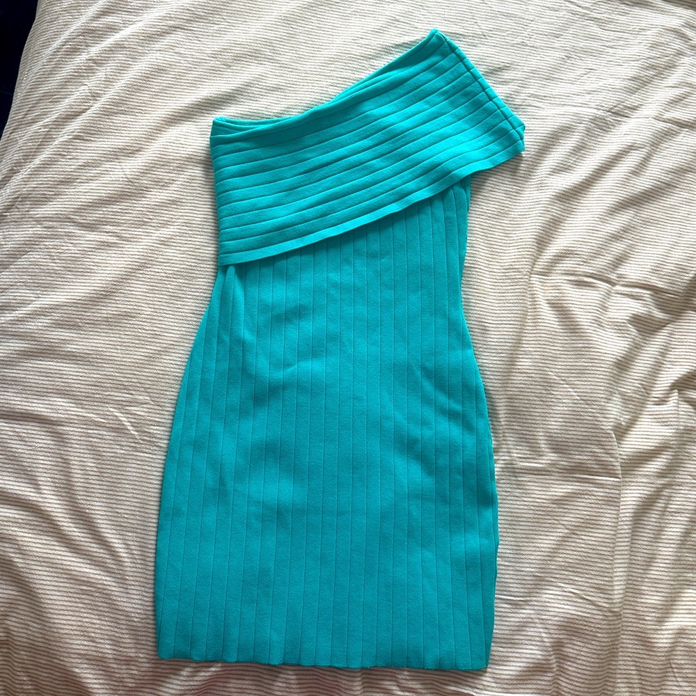 Teal Bandage Dress